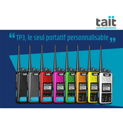 TP3, LE SEUL PORTATIF PERSONNALISABLE